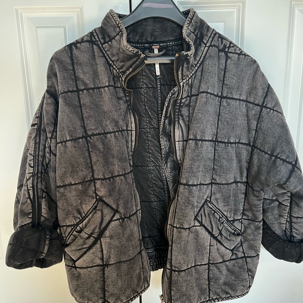 Free People Quilted Jacket